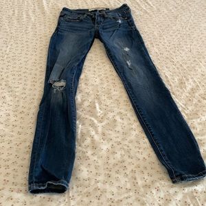 Distressed Abercrombie & Fitch Jeans
